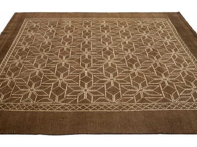 Modern Moroccan Wool Rug 7 X 10