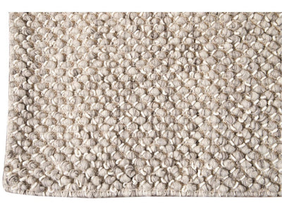 Modern Felted Texture Wool Rug 12 X 15