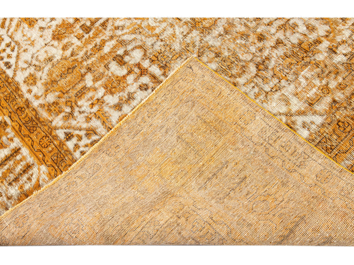 Antique Overdyed Wool Rug 10 x 13