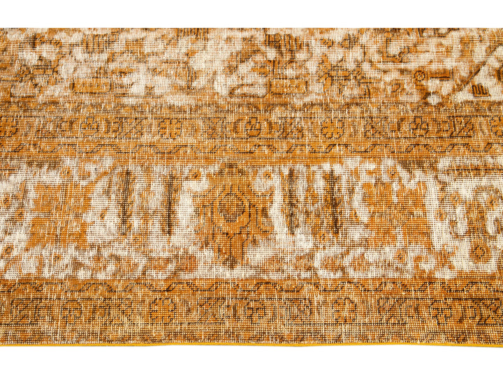 Antique Overdyed Wool Rug 10 x 13
