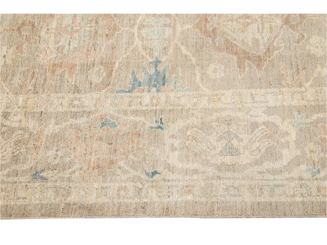 Contemporary Sultanabad Wool Rug 8 X 12