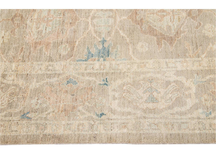 Contemporary Sultanabad Wool Rug 8 X 12