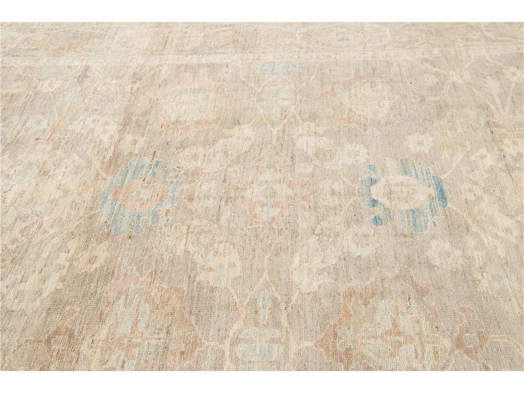 Contemporary Sultanabad Wool Rug 8 X 12