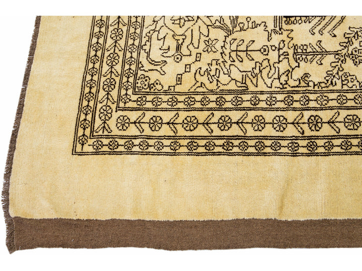 Modern Revival Wool Rug 8 X 11