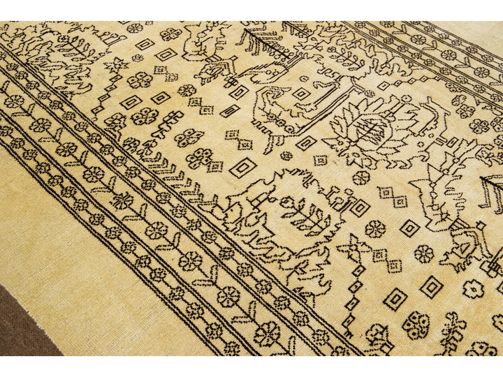 Modern Revival Wool Rug 8 X 11