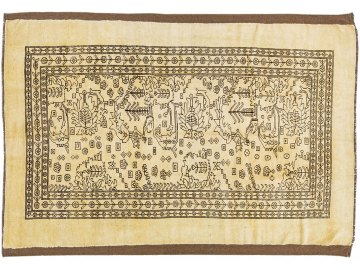 Modern Revival Wool Rug 8 X 11