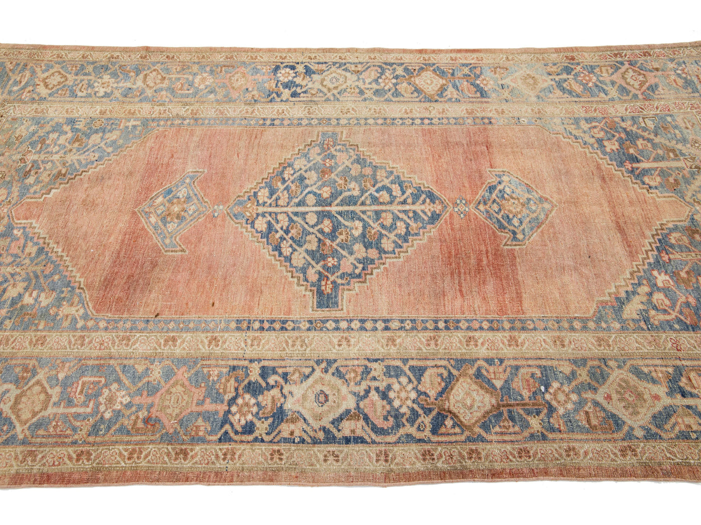 Antique Bidjar Wool Rug 5 X 9