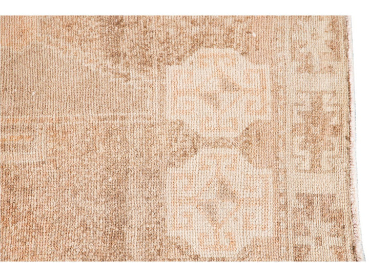 Mid-20th Century Vintage Turkish Wool Runner Rug 3 X 12