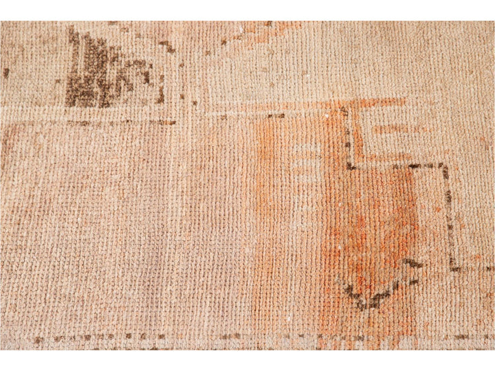 Mid-20th Century Vintage Turkish Wool Runner Rug 3 X 12
