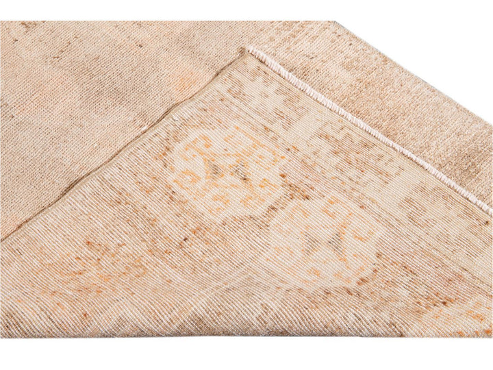 Mid-20th Century Vintage Turkish Wool Runner Rug 3 X 12