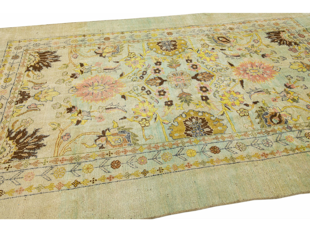 Transitional Revival Wool Rug 7 X 10