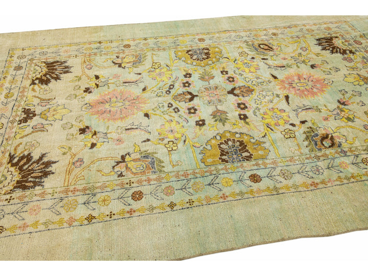 Transitional Revival Wool Rug 7 X 10