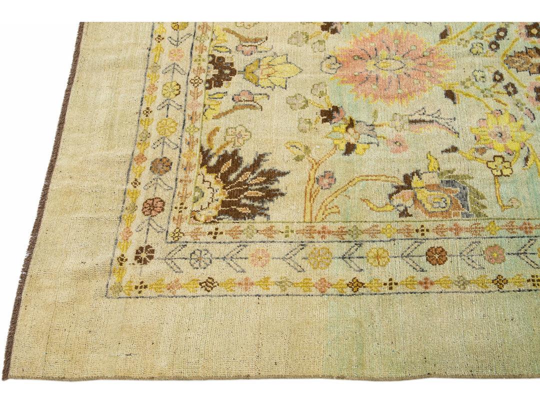 Transitional Revival Wool Rug 7 X 10