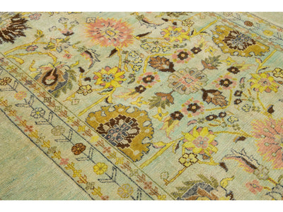 Transitional Revival Wool Rug 7 X 10