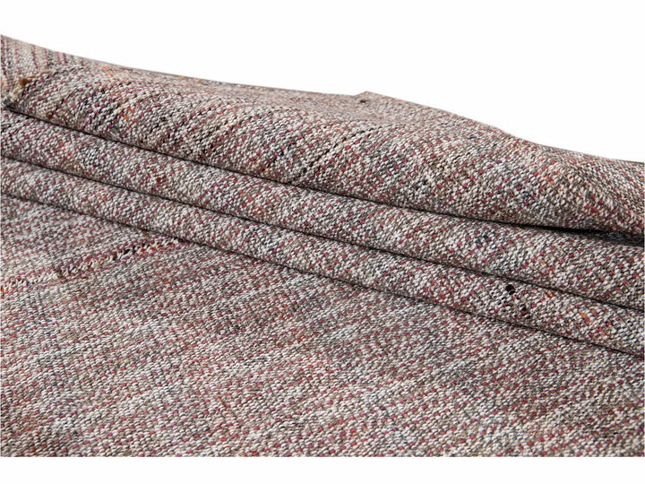 Vintage Flat-Weave Wool Rug 10 X 13