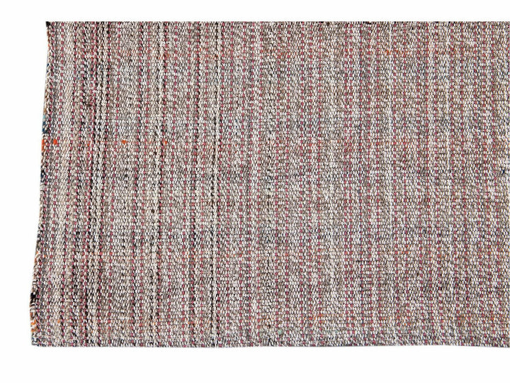 Vintage Flat-Weave Wool Rug 10 X 13