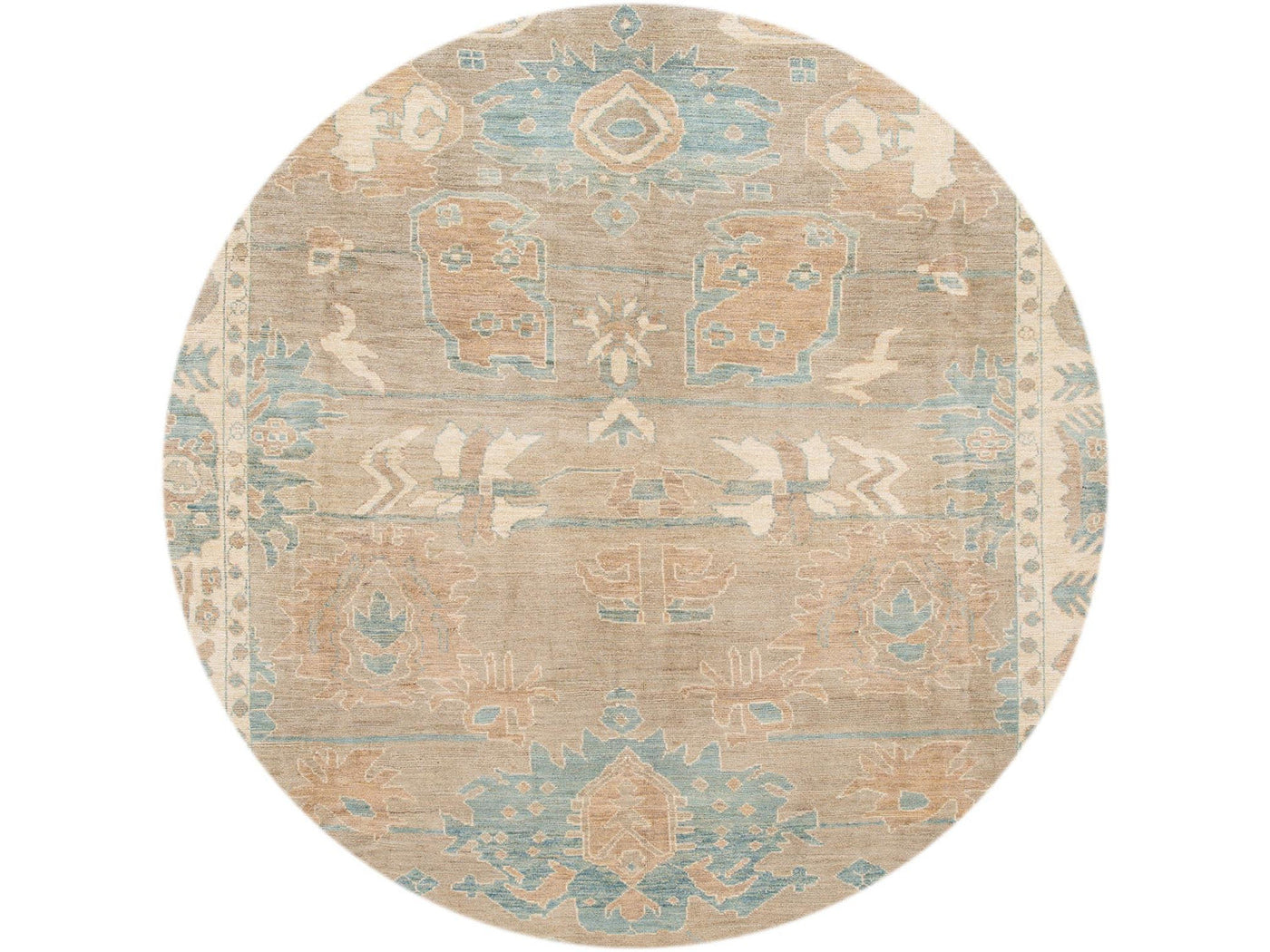 Contemporary Sultanabad Wool Rug 10 X 14