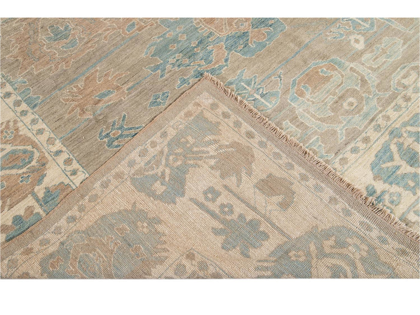 Contemporary Sultanabad Wool Rug 10 X 14