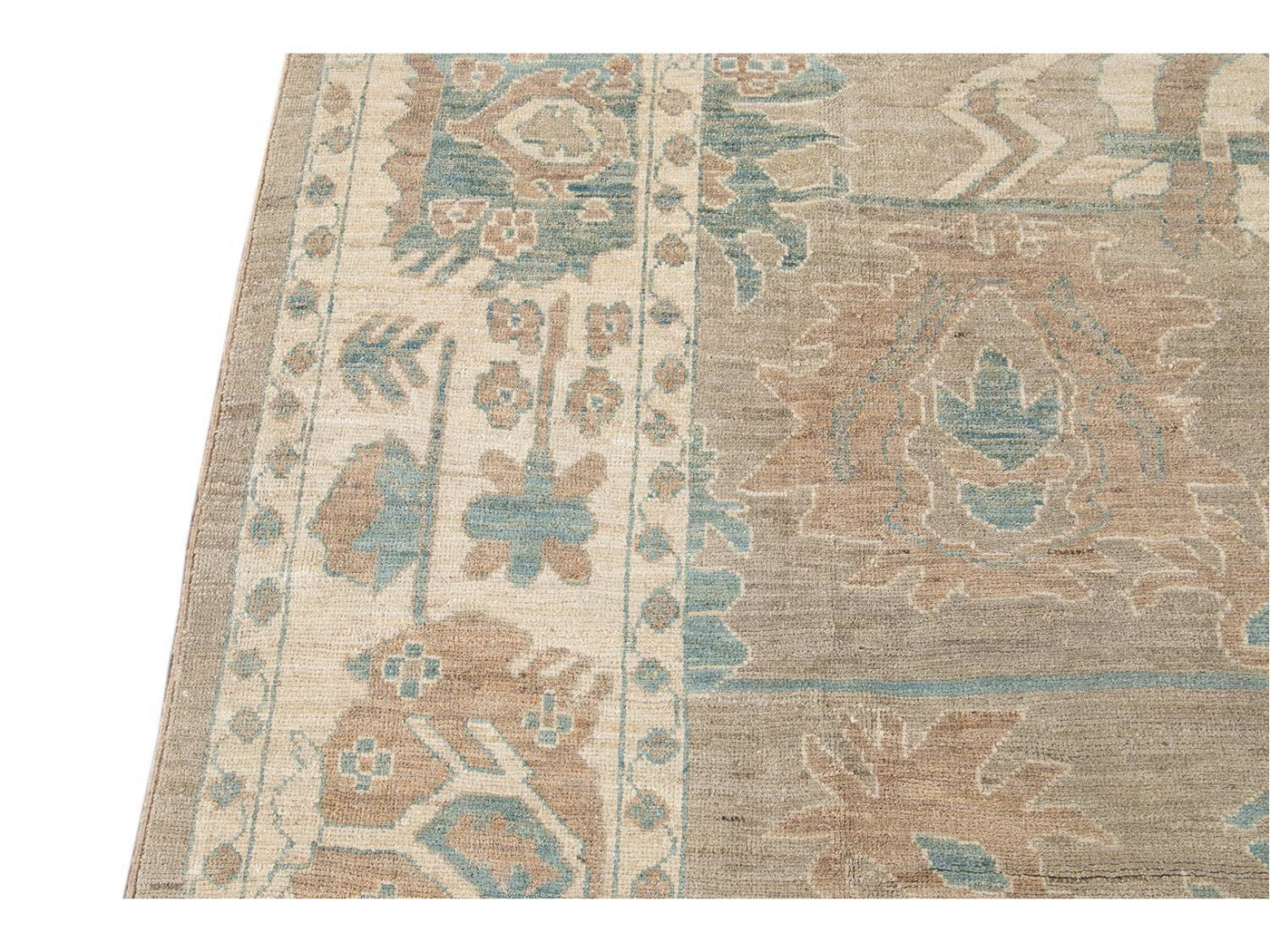 Contemporary Sultanabad Wool Rug 10 X 14