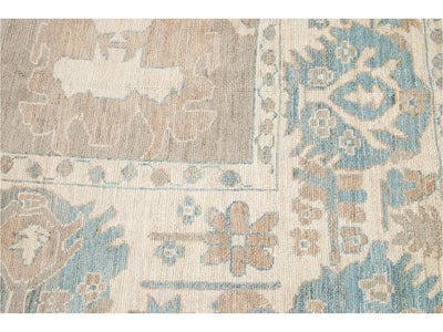 Contemporary Sultanabad Wool Rug 10 X 14