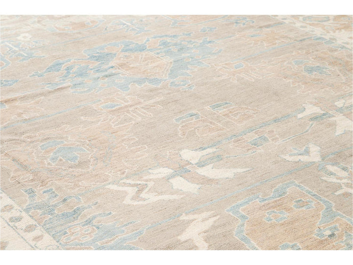 Contemporary Sultanabad Wool Rug 10 X 14