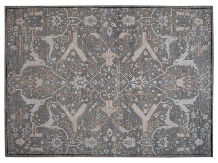 21st Century Modern Soumak Oversize Wool Rug 12' x 15'
