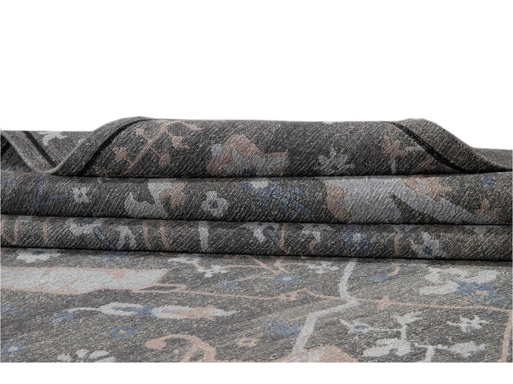 21st Century Modern Soumak Oversize Wool Rug 12' x 15'