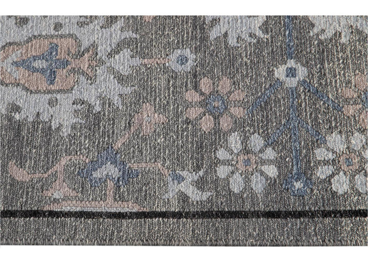 21st Century Modern Soumak Oversize Wool Rug 12' x 15'
