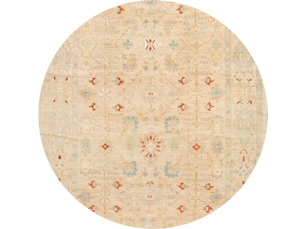 Contemporary Sultanabad Wool Rug 9 X 13