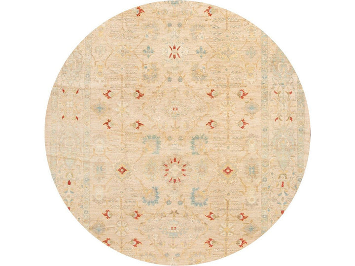 Contemporary Sultanabad Wool Rug 9 X 13