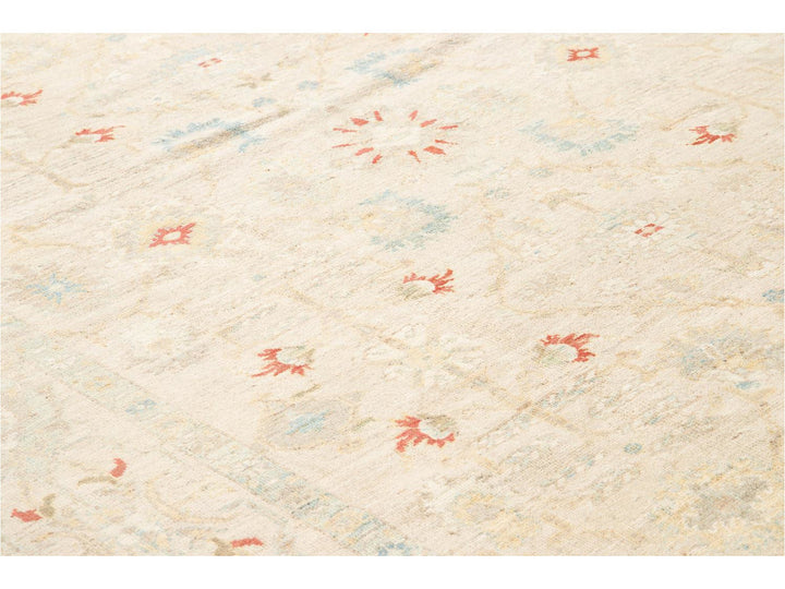 Contemporary Sultanabad Wool Rug 9 X 13
