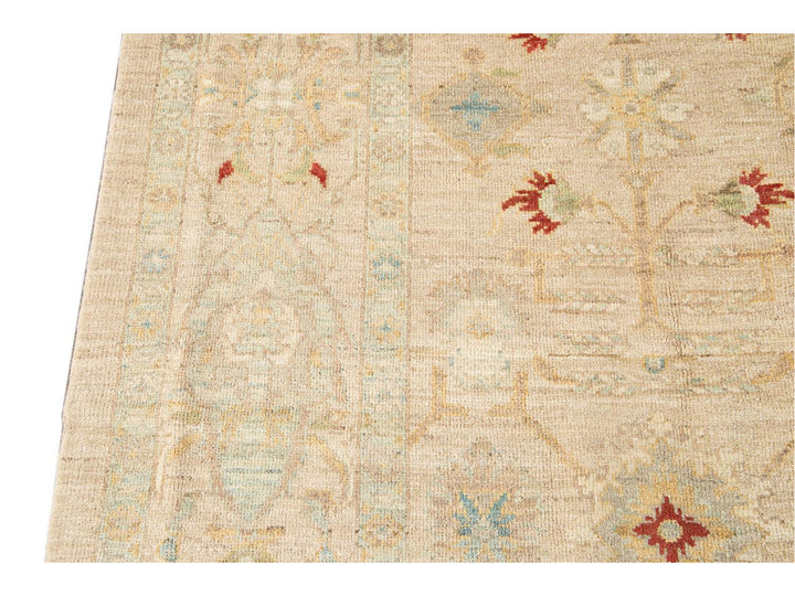 Contemporary Sultanabad Wool Rug 9 X 13