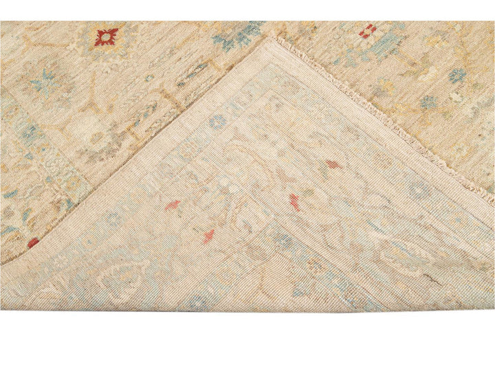 Contemporary Sultanabad Wool Rug 9 X 13