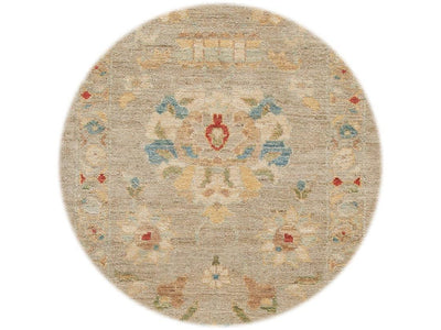 21st Century Modern Sultanabad Wool Runner Rug 3 X 18