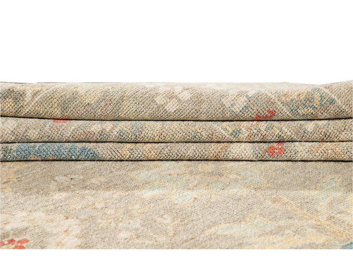 Contemporary Sultanabad Wool Rug 7 X 10