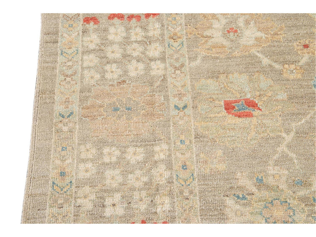 Contemporary Sultanabad Wool Rug 7 X 10