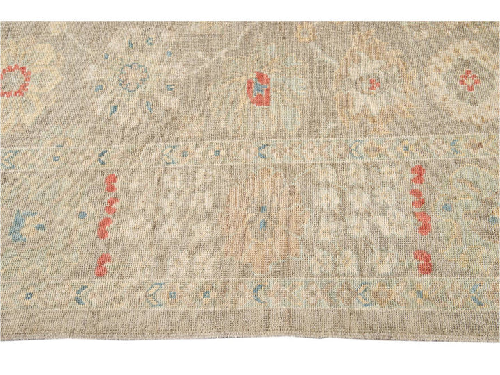Contemporary Sultanabad Wool Rug 7 X 10