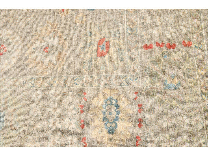 Contemporary Sultanabad Wool Rug 7 X 10