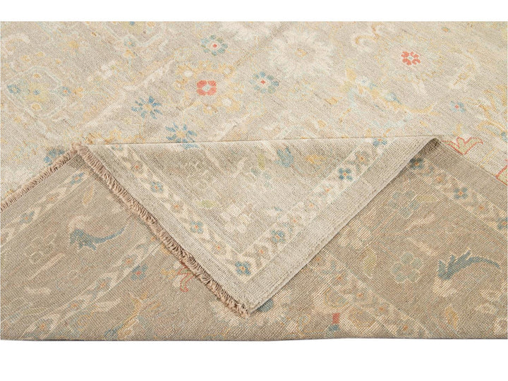 Contemporary Sultanabad Wool Rug 10 X 12