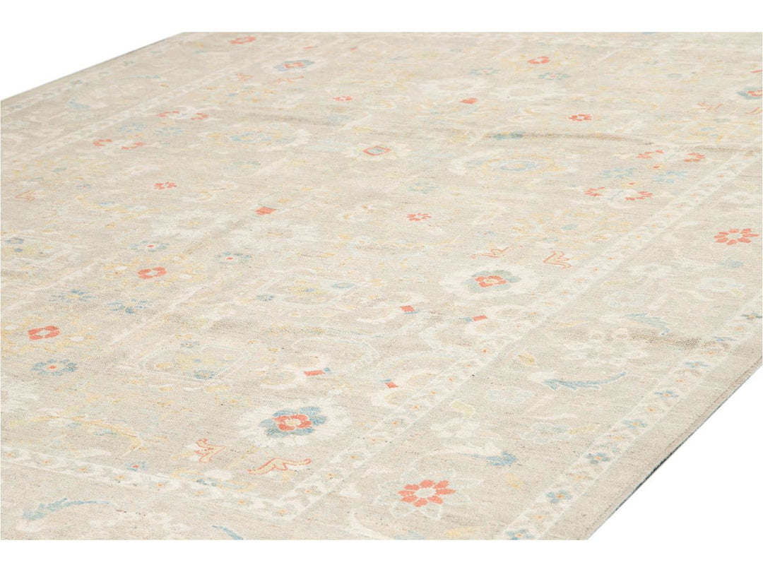 Contemporary Sultanabad Wool Rug 10 X 12