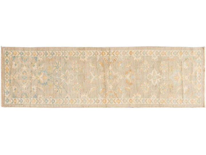 21st Century Modern Sultanabad Wool Runner Rug 3 X 10