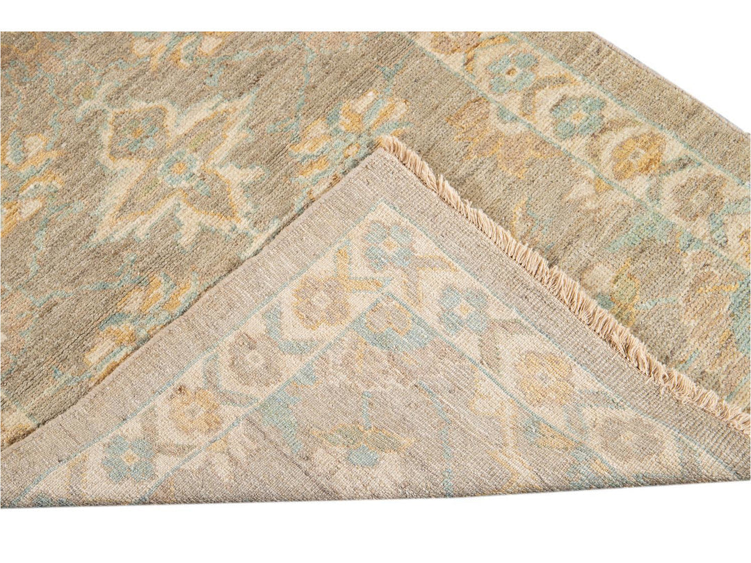 21st Century Modern Sultanabad Wool Runner Rug 3 X 10