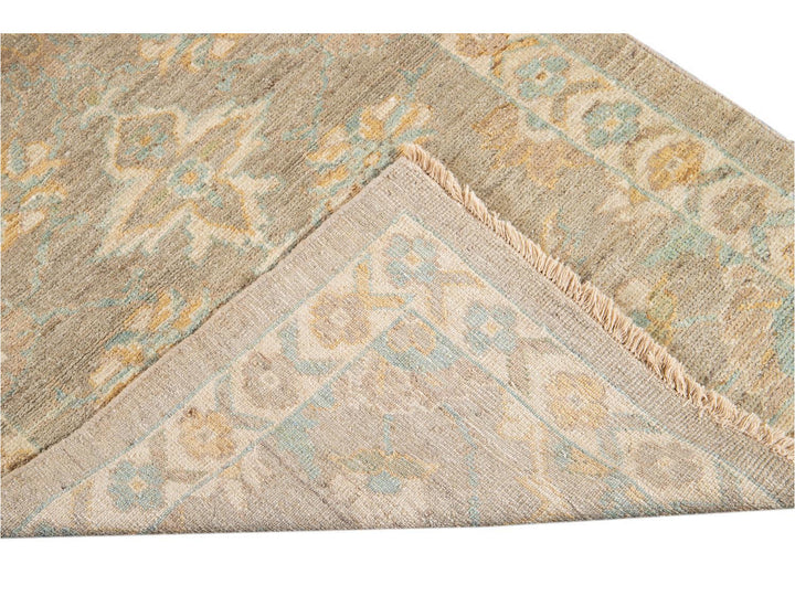 21st Century Modern Sultanabad Wool Runner Rug 3 X 10