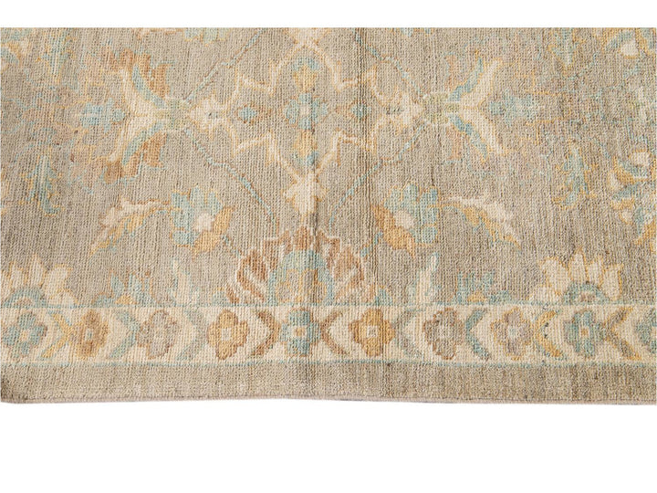 21st Century Modern Sultanabad Wool Runner Rug 3 X 10