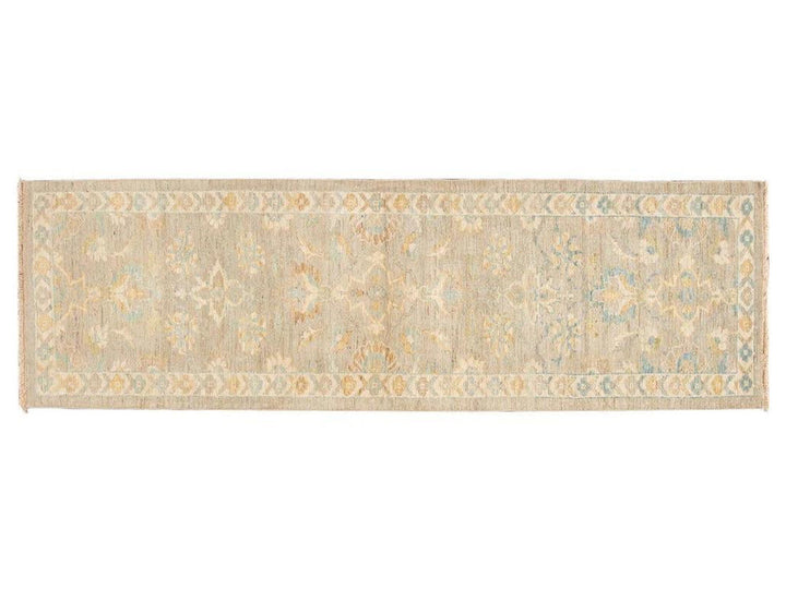 21st Century Modern Sultanabad Wool Runner Rug 3 X 10