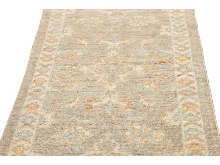 21st Century Modern Sultanabad Wool Runner Rug 3 X 10