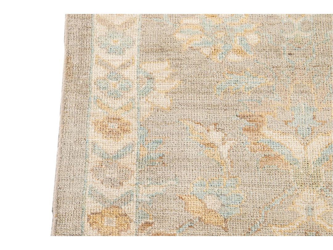 21st Century Modern Sultanabad Wool Runner Rug 3 X 10