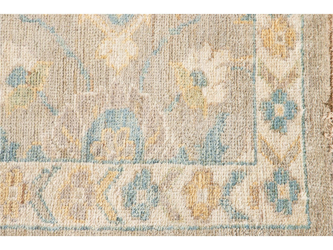 21st Century Modern Sultanabad Wool Runner Rug 3 X 10