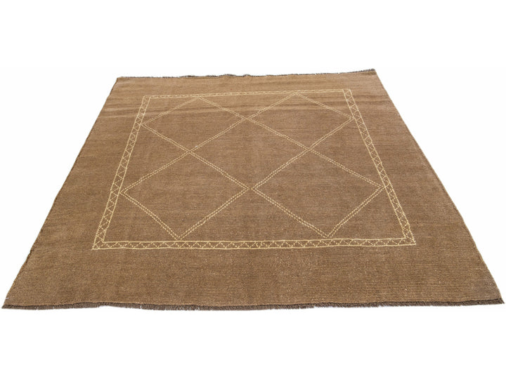 Modern Moroccan Wool Rug 7 X 7