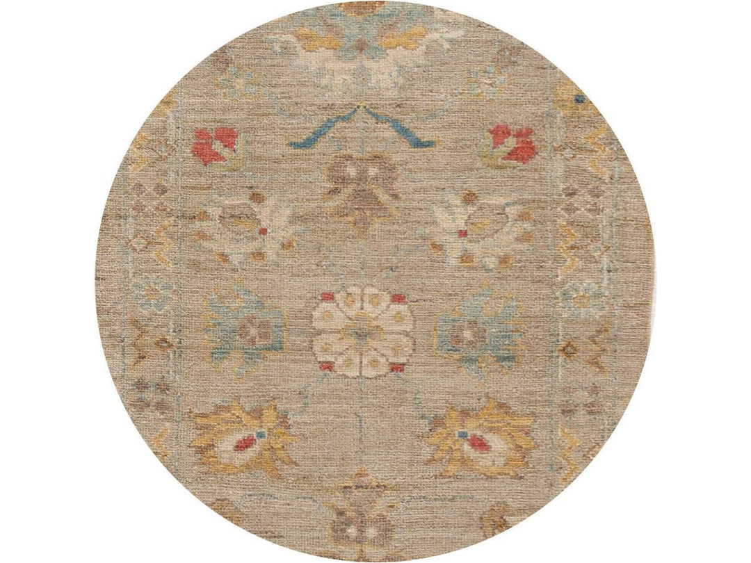 21st Century Modern Sultanabad Wool Runner Rug 3 X 17